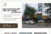 Cho thuê Nhà Mặt Tiền Tây Thạnh 52m2, 5TẦNG, 30 triệu